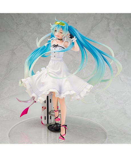 初音ミク GTプロジェクト　レーシングミク 2021 Vacation Style Ver.　1/7スケール　プラスチック製塗装済み完成品フィギュア