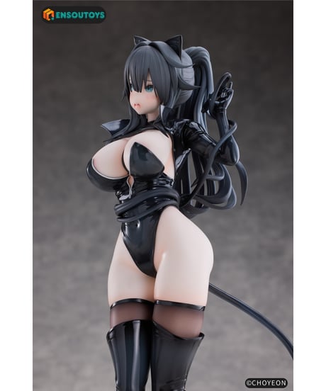【予約】猫の女 Happyちゃん 1/6 完成品フィギュア　［ENSOUTOYS］