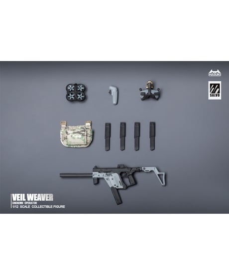 【予約】WM-07 偵察強化キット 1/12 アクションフィギュア用完成品オプションパーツ　［HASUKI］