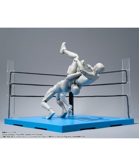 魂STAGE ACT リングコーナー（ニュートラルコーナー）＆パイプ椅子セット for S.H.Figuarts　［バンダイ］