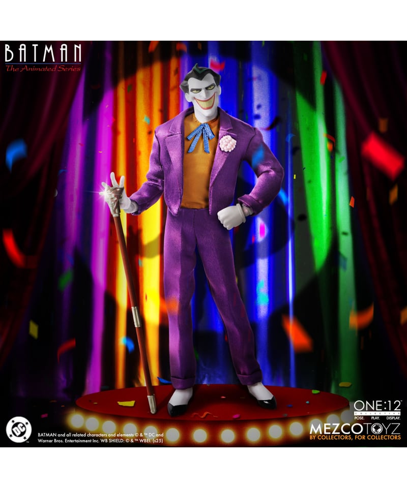 MONDO バットマン：ザ・アニメイテッド・シリーズ - ジョーカー フィギュア 予約】ワン12コレクティブ/ バットマン アニメイテッド シリーズ