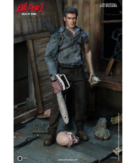 【予約】死霊のはらわたII 1/6 コレクティブルアクションフィギュア アッシュ・ウィリアムズ　［アスモストイズ］