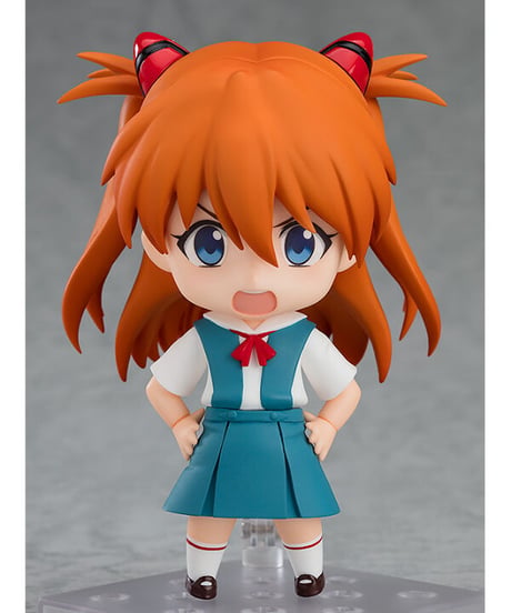 ねんどろいど 式波・アスカ・ラングレー（再販）　プラスチック製 塗装済み可動フィギュア【ヱヴァンゲリヲン新劇場版】
