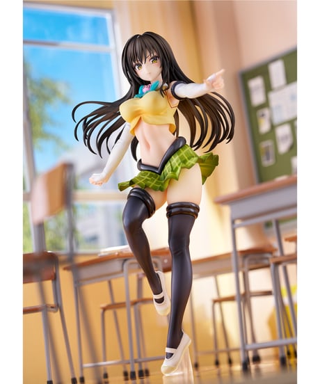 【予約】ToLOVEる-とらぶる-ダークネス　古手川唯 アレンジ制服版　1/7スケール　塗装済み完成品　［キューズQ］