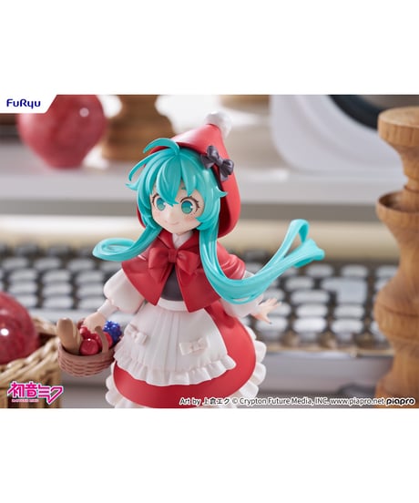 デスクトップフェアリー 初音ミク 赤ずきんver.　プラスチック製 塗装済み完成品　[フリュー]