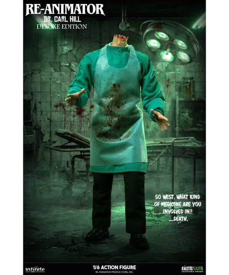 【予約】ZOMBIO/死霊のしたたり/ カール・ヒル博士 1/6 アクションフィギュア　［インフィニティスタチュー］