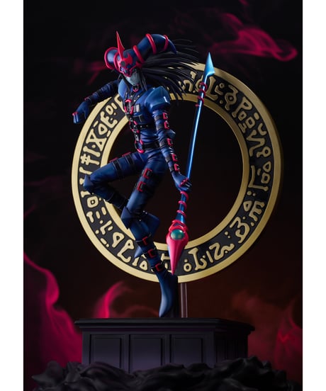 混沌の黒魔術師／遊戯王カードゲームモンスターフィギュアコレクション　1/7スケール　PVC製塗装済み完成品