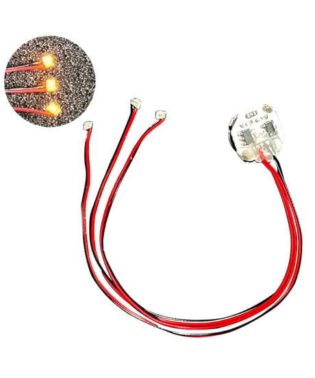 【送料無料】W-PARTS 　LEDモジュール（磁気スイッチ付） リードタイプ　全５色　［ワンダーウェイ］