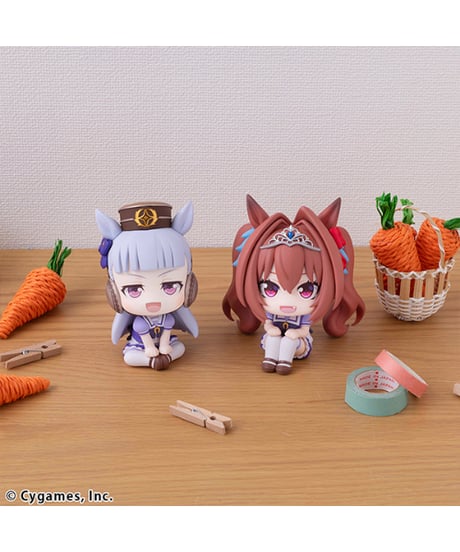ウマ娘 プリティダービー 　るかっぷ ゴールドシップ/ダイワスカーレット　全２種　彩色済みフィギュア