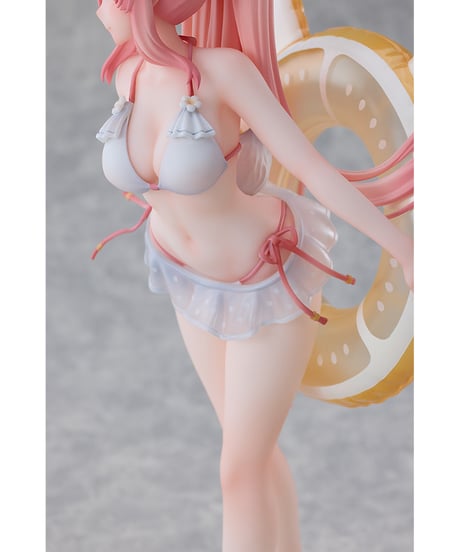 【予約】白いウサギRosu 水着Ver.　1/7スケール　塗装済み完成品　Rosuuriオリジナルキャラクター　［Solarain］