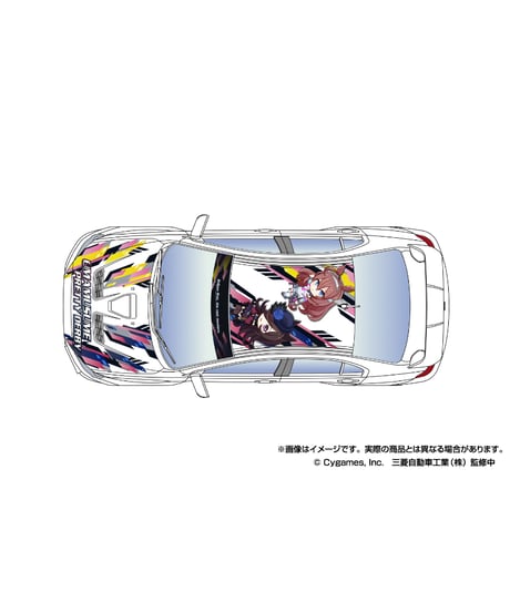 1/24 痛車　No.3　ウマ娘 プリティーダービー Ver.2 CZ4A ランサーエボリューション X ファイナルエディション `15(ミツビシ)　［アオシマ］