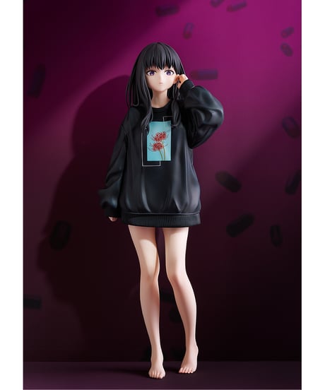 井ノ上たきな オーバーサイズトレーナーVer.　1/7スケール　塗装済み完成品　リコリス・リコイル　［ファット・カンパニー］