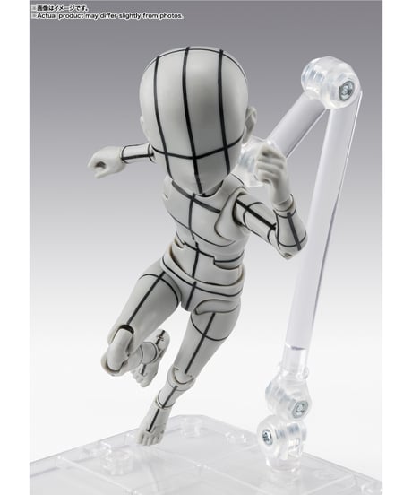 【予約】【送料無料】S.H.Figuarts ボディくん -杉森建- Edition-ワイヤーフレーム-(Gray Color Ver.)　［バンダイ］　【8月発売予定】