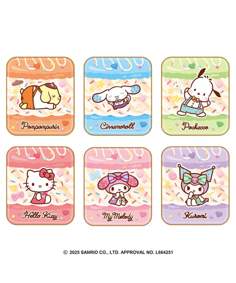 きゅんちょコれサンリオスイーツ　18個入1BOX 　［ハート］