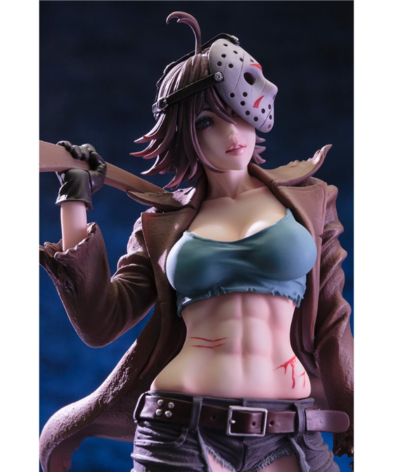 ◆コトブキヤ　ホラー美少女スタチュー　ジェイソン・ボーヒーズ　山下しゅんや Amazon | コトブキヤ HORROR美少女 フレディVSジェイソン