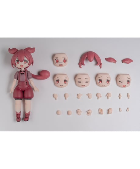 【予約】【送料無料】プラフィア あんこもん　東北ずん子・ずんだもんプロジェクト　プラスチックキット　［PLUM］