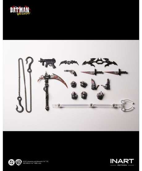 【予約】INART Action『ダークナイツ：メタル』バットマン・フー・ラフス アクションフィギュア　［INART］