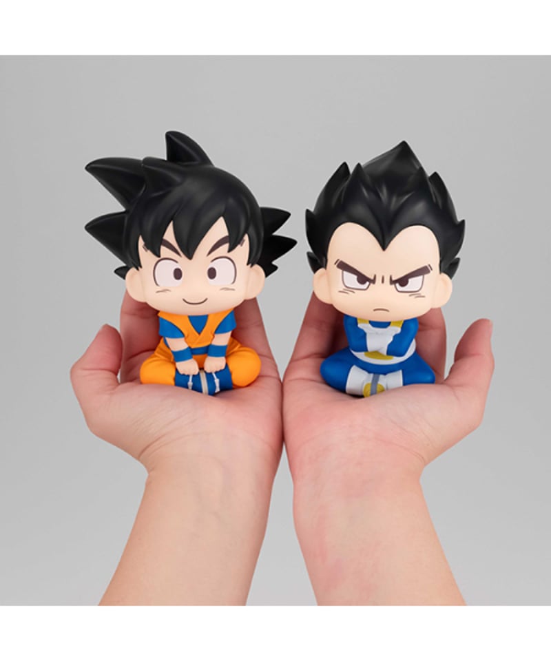 るかっぷ　ドラゴンボール　DAIMA 悟空　ベジータ　限定座布団付き 送料無料】るかっぷ ドラゴンボールDAIMA 孫悟空(ミニ)/ベジータ(ミニ