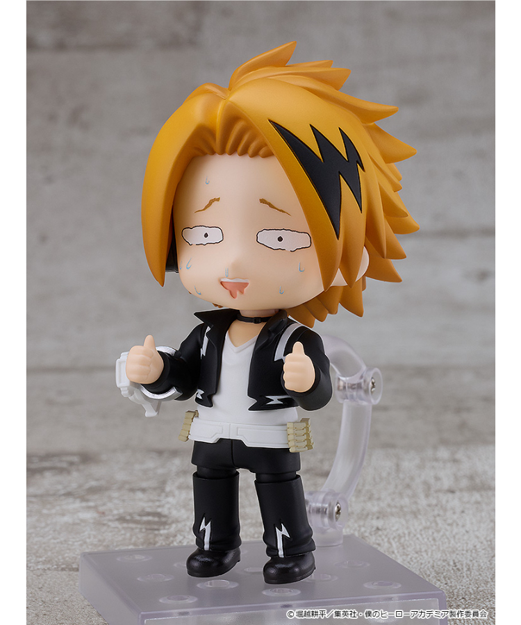 僕のヒーローアカデミア　ねんどろいど　上鳴電気　フィギュア 僕のヒーローアカデミア ねんどろいど 上鳴電気 塗装済み可動