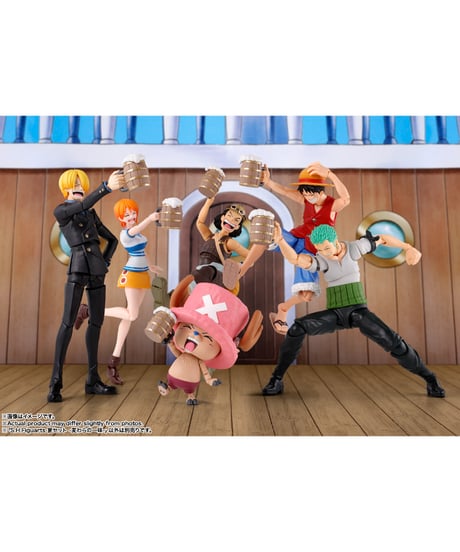 S.H.Figuarts 宴セット -麦わらの一味-　ワンピース　［バンダイ］
