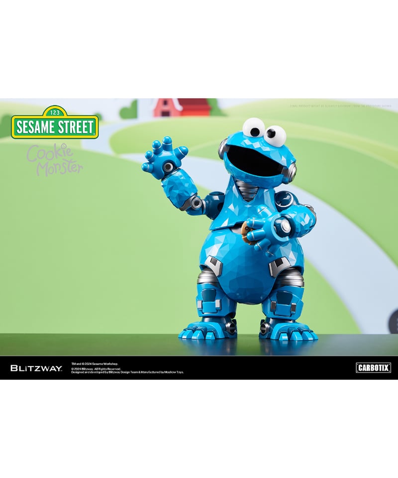 CARBOTIX COOKIE MONSTER クッキーモンスター セサミストリート