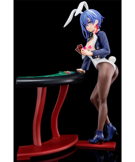 聖剣学院の魔剣使い咲耶・ジークリンデ 瑠璃紺のバニーフィギュアwithぺろりシステム