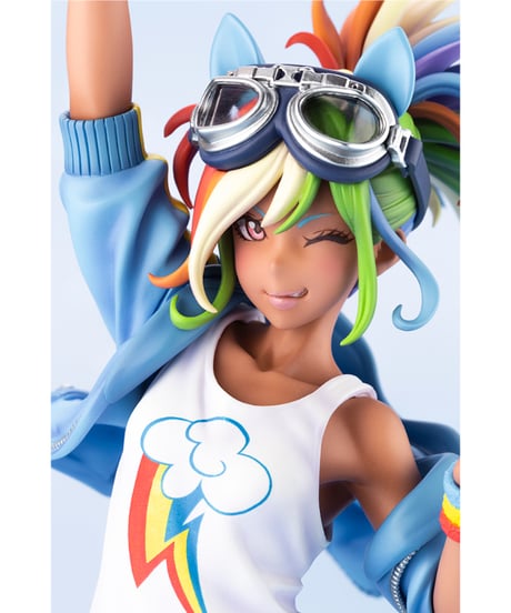 MY LITTLE PONY美少女 レインボーダッシュ【再生産】　1/7スケール　PVC塗装済み完成品　［コトブキヤ］