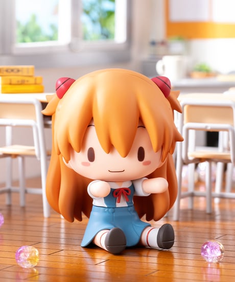 ヱヴァンゲリヲン新劇場版　ふわぷち デフォルメフィギュア アスカ