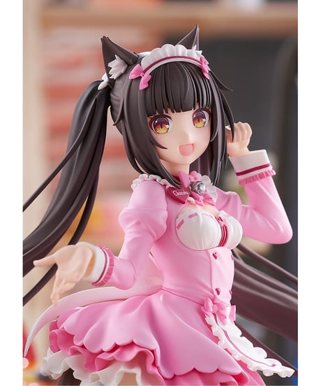 【予約】POP UP PARADE ショコラ 冬服Ver. L size　塗装済み完成品　ネコぱら セカイコネクト　[グッドスマイルカンパニー]
