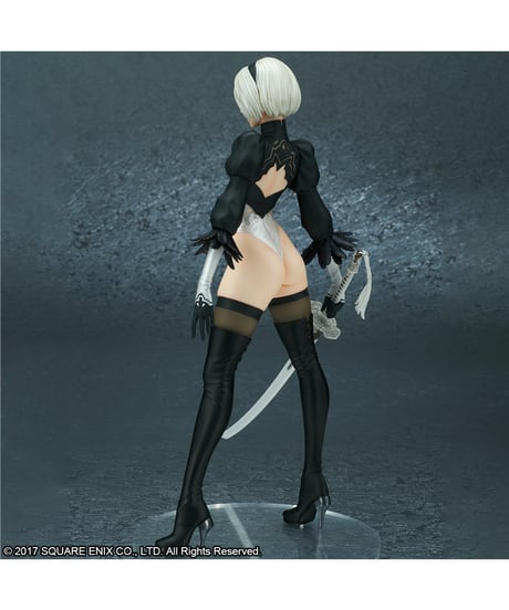 NieR:Automata 2B (ヨルハ 二号 B型) ＜DX版＞　PVC塗装済完成品　［スクウェア・エニックス］