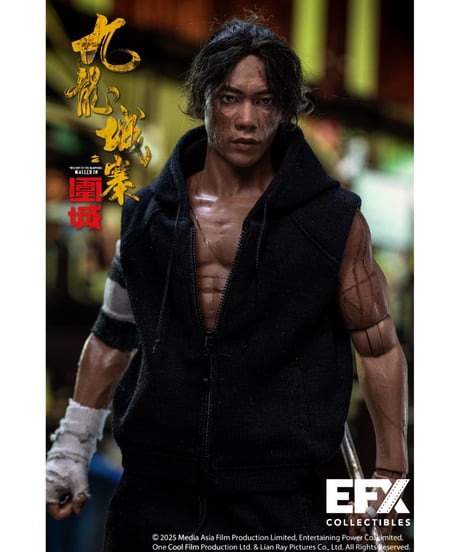 【予約】『トワイライト・ウォリアーズ 決戦！九龍城砦』1/6 アクションフィギュア 四仔(セイジャイ)　［EFXコレクティブルズ］