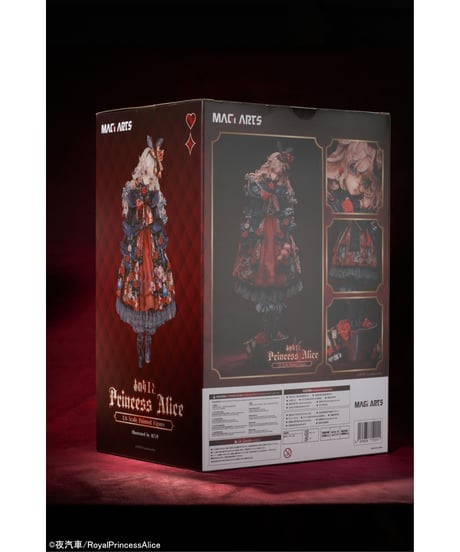 【予約】「赤の女王とPrincess Alice」 1/6 完成品フィギュア　[MAGI ARTS]