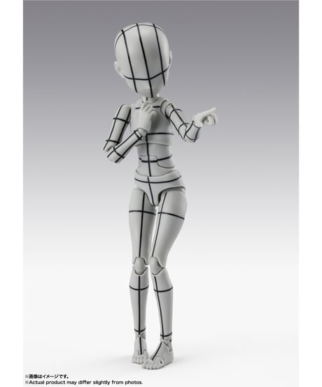 【予約】【送料無料】S.H.Figuarts ボディちゃん -杉森建- Edition-ワイヤーフレーム-(Gray Color Ver.)　［バンダイ］　【8月発売予定】