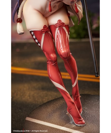 【予約】巫女少女 MIKOレースクイーンVer. 1/7 完成品フィギュア 通常版　［Hobby sakura］