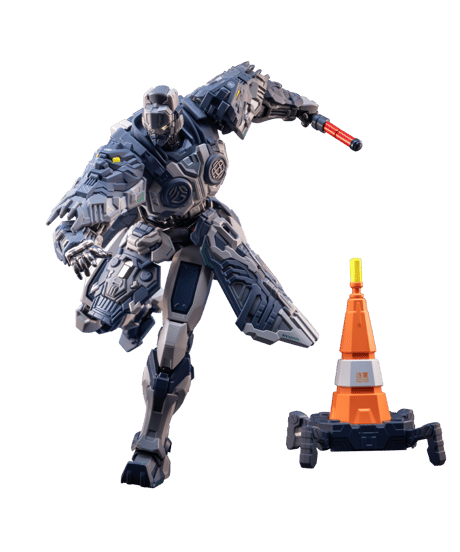 【予約】長安衛メカ・交通警察 可動フィギュア　[MOSHOWTOYS]
