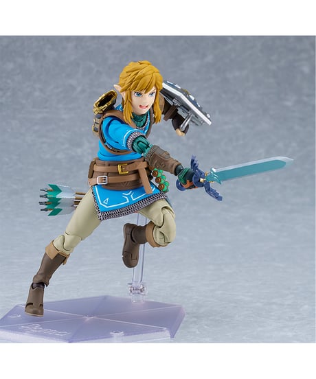 ゼルダの伝説 ティアーズオブザキングダム　figma リンク ティアーズ オブ ザ キングダムver.　プラスチック製 塗装済み可動フィギュア