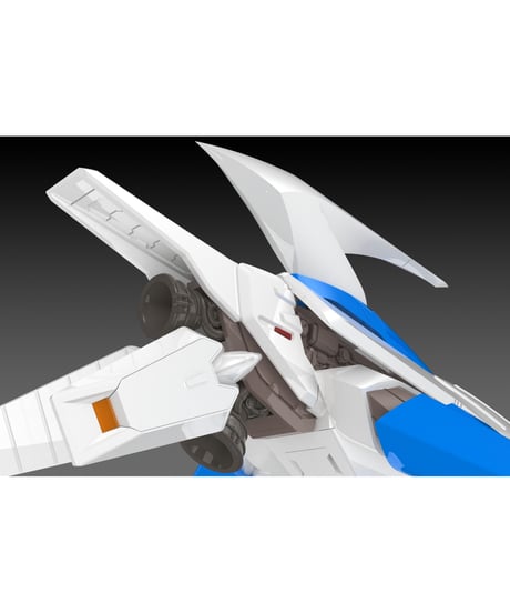 プラスチックキット「シルバーホーク 3F-1B SPACE FIGHTER 2P COLOR」　ダライアス　1/144　[PLUM]