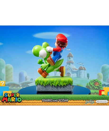 【予約】スーパーマリオシリーズ/ マリオ＆ヨッシー スタチュー　［ファースト4フィギュア］