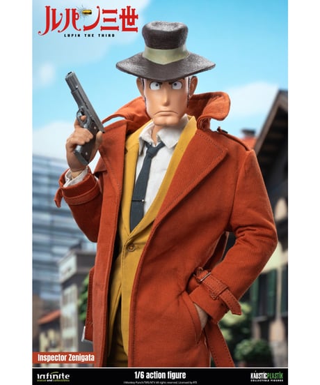 【予約】ルパン三世 PART4/ 銭形警部 銭形幸一 1/6 アクションフィギュア　［インフィニティスタチュー］
