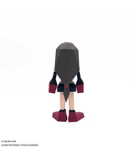 【予約】FINAL FANTASYVII ポリゴンソフビ ティファ・ロックハート　［スクウェア・エニックス］