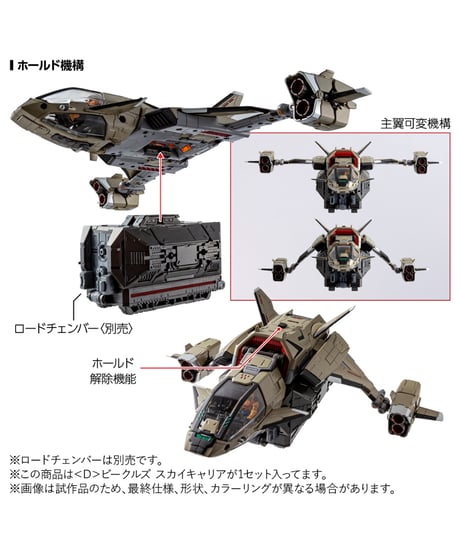ダイアクロン ＜D＞ビークルズ スカイキャリア　［タカラトミー］