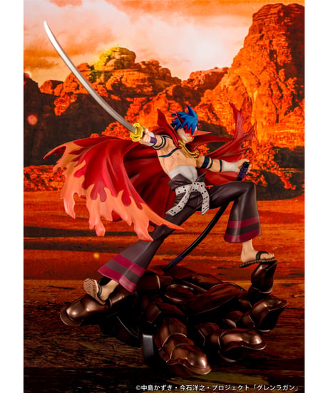 『天元突破グレンラガン』スケールフィギュア「カミナ＆グレン」　塗装済完成品フィギュア　[ＰＲＯＯＦ]