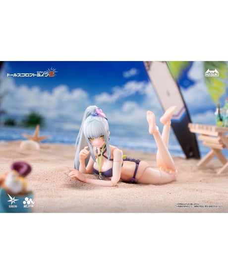 【予約】pocket art PA013 ドールズフロントライン2：エクシリウム クルカイ 蒼き軌跡Ver. 通常版 1/12 完成品アクションフィギュア　［HASUKI］