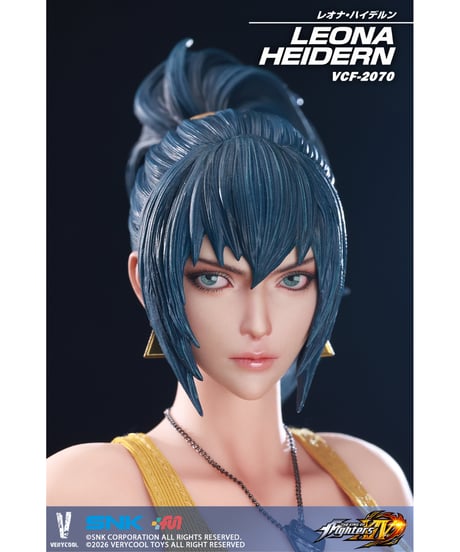 【予約】King of Fighters XIV 1/6 コレクティブル アクションフィギュア レオナ・ハイデルン　［ベリークール］