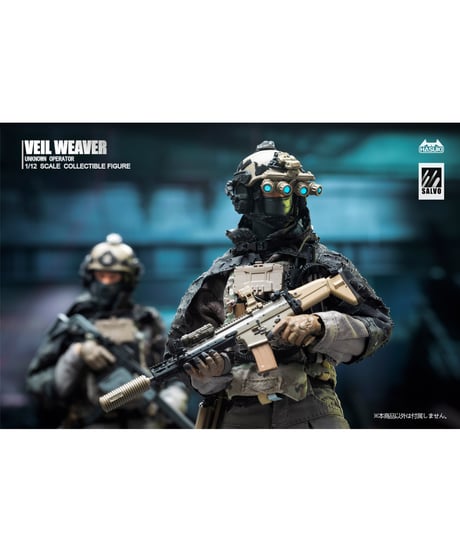 【予約】SALVOシリーズ SA04 ヴェイル・ウィーバー 1/12 完成品アクションフィギュア　［HASUKI］