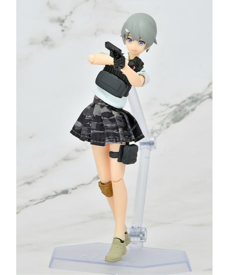 figma 武装JKバリアントB2 コード:URBEX　塗装済み可動フィギュア　リトルアーモリー　［トミーテック］