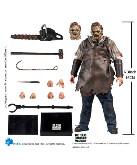 【予約】 テキサス・チェーンソー 1/12 アクションフィギュア トーマス・ブラウン・ヒューイット　［ハイヤトイズ］
