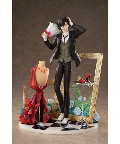 太宰治　正装Ver.　豪華版　1/8スケール　PVC&ABS製塗装済み完成品フィギュア