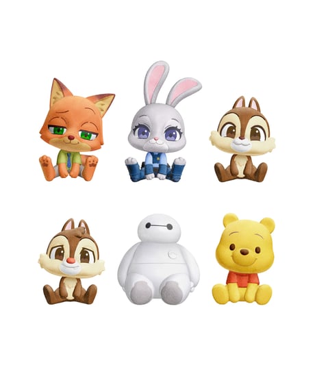 モフきゅんおすわりどーる ディズニーキャラクターズ　10個入り1BOX　［バンダイ］