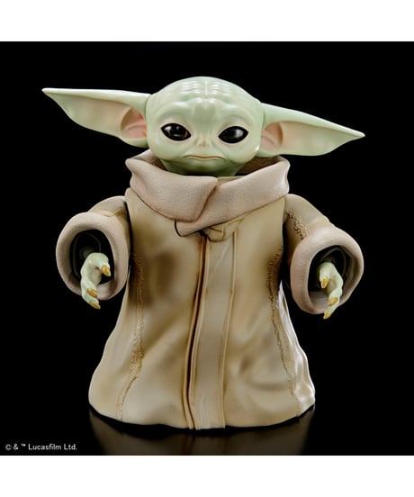 【送料無料】1/4 グローグー　スター・ウォーズ　マンダロリアン　プラモデル